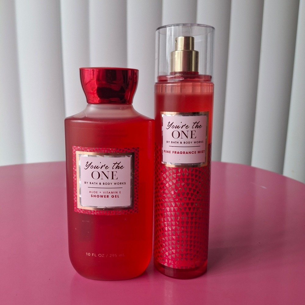 Bath & Body Works YOU'RE THE ONE Shower Gel Wash & Fragrance Mist Set